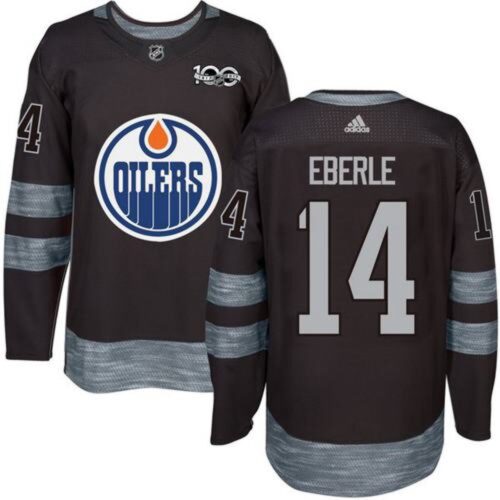 6861b1ebb5ace_1 Oilers #14 Jordan Eberle Black 1917-2017 100th Anniversary Stitched NHL Jersey