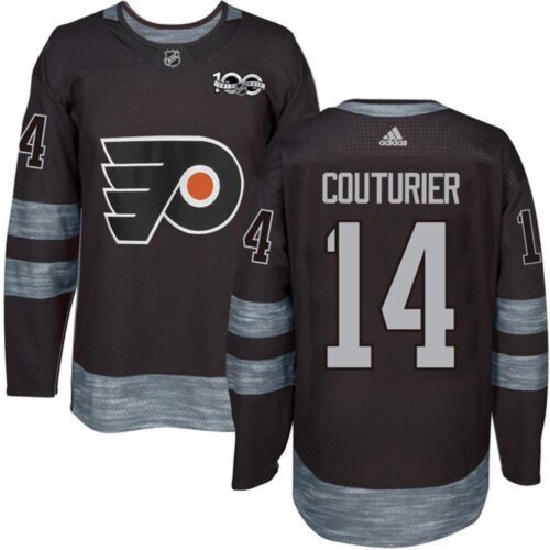 6861b21b5d952_1 Flyers #14 Sean Couturier Black 1917-2017 100th Anniversary Stitched NHL Jersey