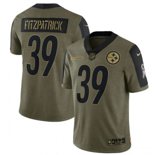 6861b2474a140_1 Men's Pittsburgh Steelers #39 Minkah Fitzpatrick 2021 Olive Salute To Service Limited Stitched Jersey