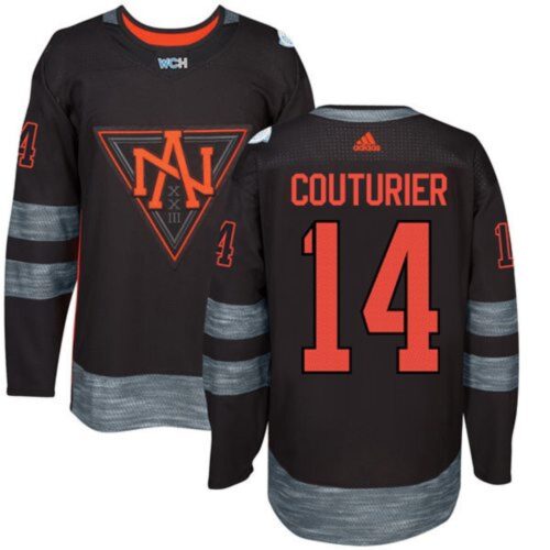 6861b26310605_1 Team North America #14 Sean Couturier Black 2016 World Cup Stitched NHL Jersey