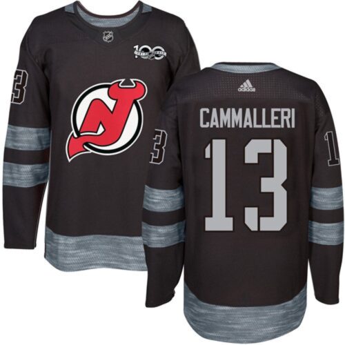 6861b2a3da470_1 Devils #13 Mike Cammalleri Black 1917-2017 100th Anniversary Stitched NHL Jersey