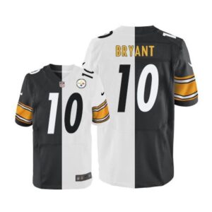 6861b2f106b0c_1 Steelers #10 Martavis Bryant White/Black Men's Stitched NFL Elite Split Jersey
