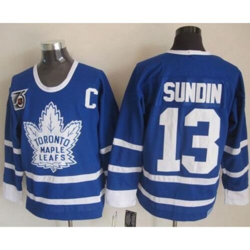 6861b2f40a20f_1 Maple Leafs #13 Mats Sundin Blue 75th CCM Throwback Stitched NHL Jersey