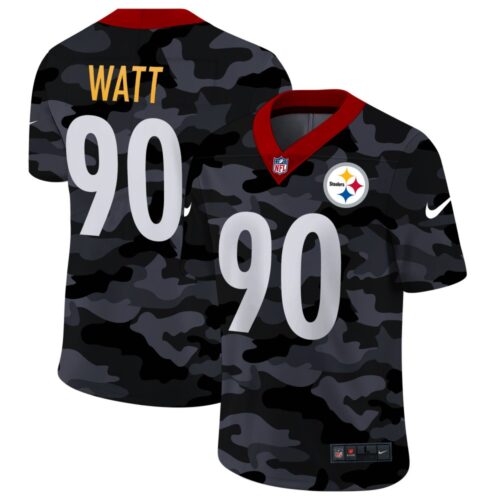 6861b31f71332_1 Men's Pittsburgh Steelers #90 T. J. Watt 2020 Camo Stitched Limited Jersey