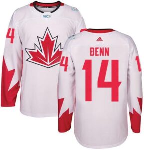 6861b3385fe26_1 Team Canada #14 Jamie Benn White 2016 World Cup Stitched Youth NHL Jersey
