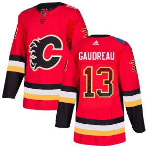 6861b3e441ede_1 Men's Calgary Flames #13 Johnny Gaudreau Red Drift Fashion Stitched NHL Jersey