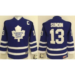 6861b41ac99b0_1 Maple Leafs #13 Mats Sundin Blue CCM Stitched Youth NHL Jersey