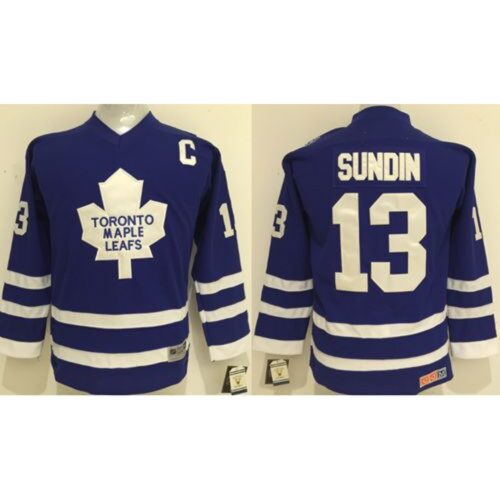 6861b41ac99b0_1 Maple Leafs #13 Mats Sundin Blue CCM Stitched Youth NHL Jersey