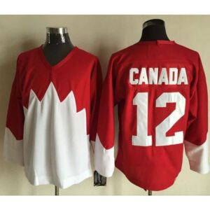6861b4422dd5f_1 Olympic CA. #12 Canada Red/White 1972 Commemorative CCM Stitched NHL Jersey