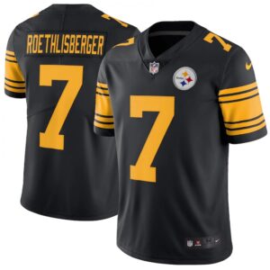 6861b4470c133_1 Men's Pittsburgh Steelers #7 Ben Roethlisberger Black Vapor Untouchable Limited Stitched Jersey
