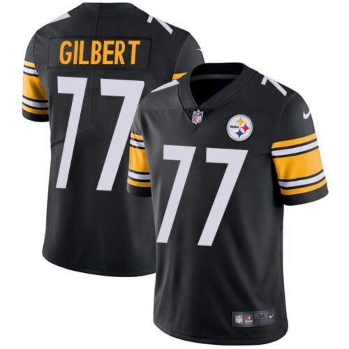 6861b44d05cfb_1 Men's Pittsburgh Steelers #77 Marcus Gilbert Black Vapor Untouchable Limited Stitched NFL Jersey
