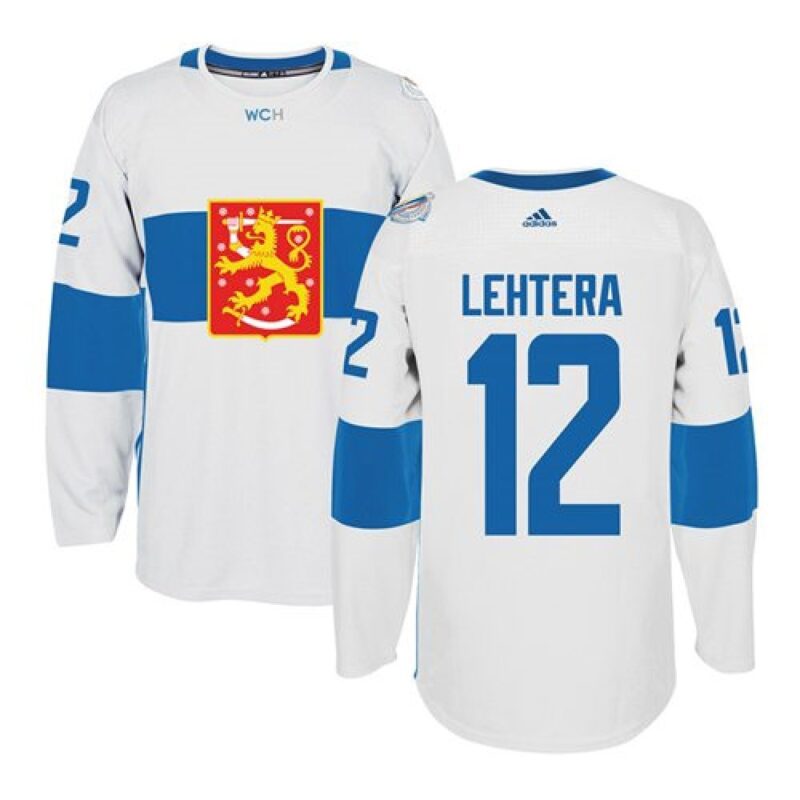 6861b4685afed_1 Team Finland #12 Jori Lehtera White 2016 World Cup Stitched NHL Jersey