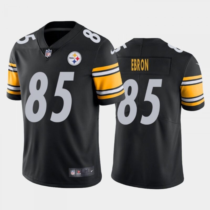 6861b473b55cb_1 Men's Pittsburgh Steelers #85 Eric Ebron Black Vapor Untouchable Limited Stitched Jersey