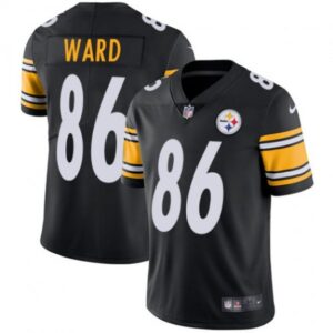 6861b47f7442c_1 Men's Pittsburgh Steelers #86 Hines Ward Black Vapor Untouchable Limited Stitched Jersey