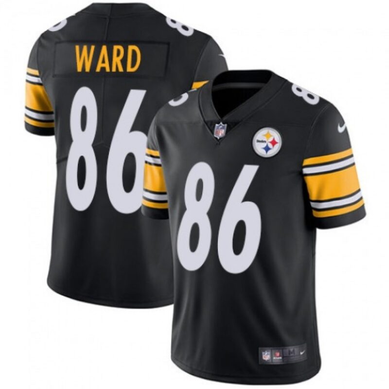 6861b47f7442c_1 Men's Pittsburgh Steelers #86 Hines Ward Black Vapor Untouchable Limited Stitched Jersey