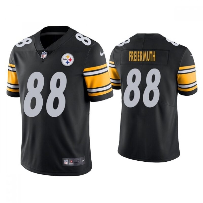 6861b4a45c880_1 Men's Pittsburgh Steelers #88 Pat Freiermuth Black Vapor Untouchable Limited Stitched Jersey
