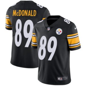 6861b4a75b6d1_1 Men's Pittsburgh Steelers #89 Vance McDonald Black Vapor Untouchable Limited Stitched NFL Jersey