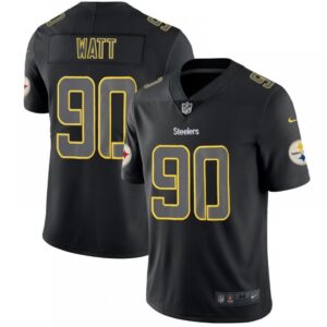 6861b4c2d2628_1 Men's Pittsburgh Steelers #90 T. J. Watt Black 2018 Impact Limited Stitched NFL Jersey
