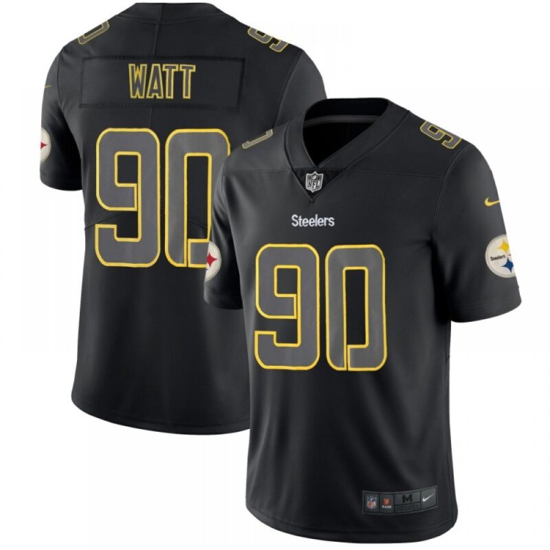 6861b4c2d2628_1 Men's Pittsburgh Steelers #90 T. J. Watt Black 2018 Impact Limited Stitched NFL Jersey
