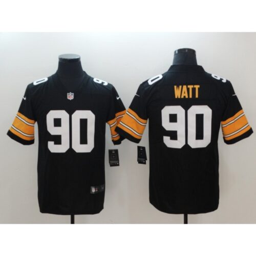 6861b4c5e96f5_1 Men's Pittsburgh Steelers #90 T. J. Watt Black Vapor Untouchable Limited Stitched NFL Jersey