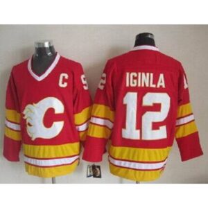 6861b4e853bb3_1 Flames #12 Jarome Iginla Red CCM Throwback Stitched NHL Jersey
