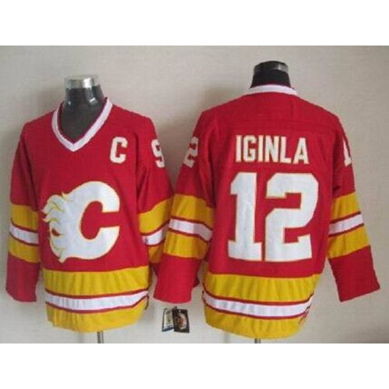 6861b4e853bb3_1 Flames #12 Jarome Iginla Red CCM Throwback Stitched NHL Jersey