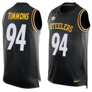 6861b50758926_1 Steelers #94 Lawrence Timmons Black Team Color Men's Stitched NFL Limited Tank Top Jersey