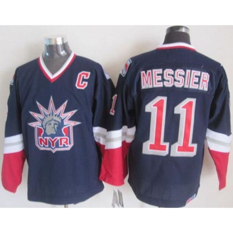 6861b51dd641a_1 Rangers #11 Mark Messier Navy Blue CCM Statue of Liberty Stitched NHL Jersey