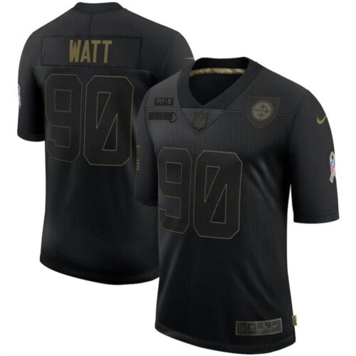 6861b55394843_1 Men's Pittsburgh Steelers #90 T. J. Watt Black 2020 Salute To Service Limited Stitched Jersey