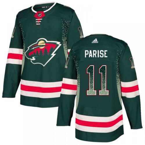 6861b5d2d265b_1 Men's Minnesota Wild #11 Zach Parise Green Drift Fashion Stitched NHL Jersey