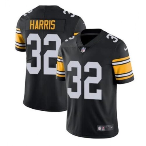 6861b5f5e92ec_1 Men's Pittsburgh Steelers #32 Franco Harris Black Vapor Untouchable Limited Stitched Jersey