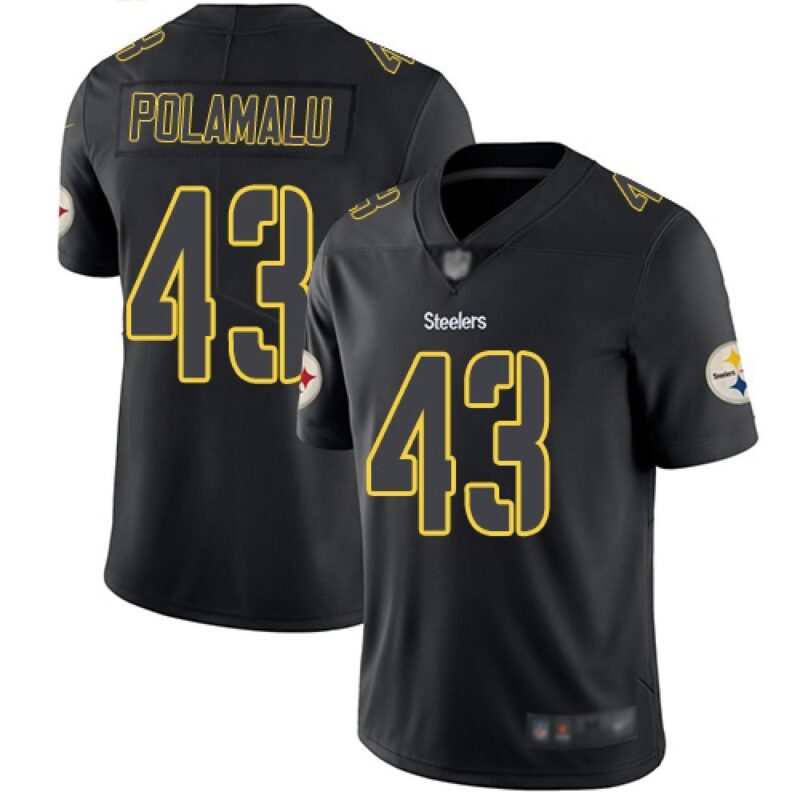 6861b61b77fc6_1 Men's Pittsburgh Steelers #43 Troy Polamalu Black 2018 Impact Limited Stitched NFL Jersey