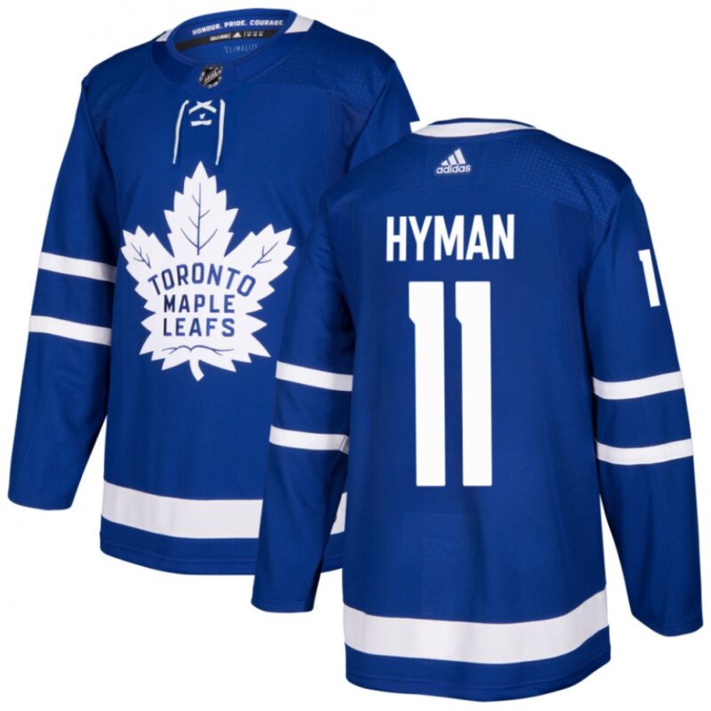 6861b62727e9a_1 Men's Toronto Maple Leafs #11 Zach Hyman 2021 Blue Stitched NHL Jersey