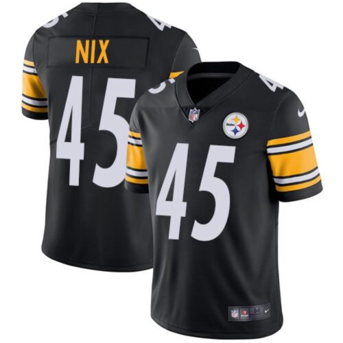 6861b62db5173_1 Men's Pittsburgh Steelers #45 Roosevelt Nix Black Vapor Untouchable Limited Stitched NFL Jersey