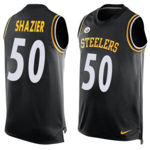 6861b64d0d852_1 Steelers #50 Ryan Shazier Black Team Color Men's Stitched NFL Limited Tank Top Jersey