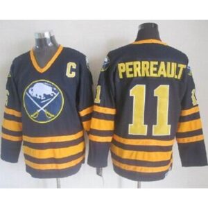 6861b64e84139_1 Sabres #11 Gilbert Perreault Navy Blue CCM Throwback Stitched NHL Jersey