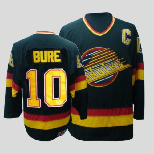 6861b68763cd4_1 Canucks #10 Pavel Bure CCM Throwback Stitched Black NHL Jersey