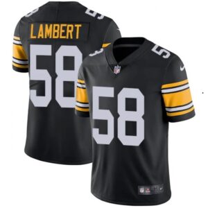 6861b68a3f6c6_1 Men's Pittsburgh Steelers #58 Jack Lambert Black Vapor Untouchable Limited Stitched Football Jersey