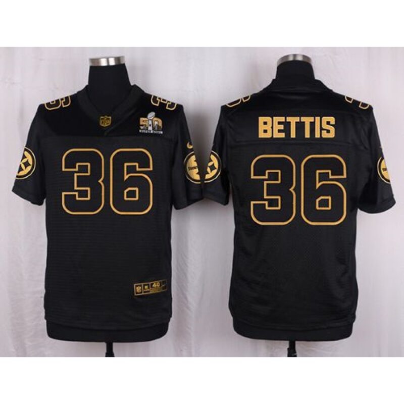 6861b6d43b6a8_1 Steelers #36 Jerome Bettis Black Men's Stitched NFL Elite Pro Line Gold Collection Jersey