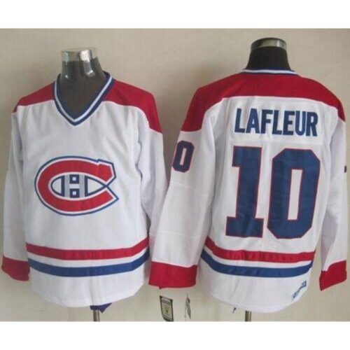 6861b6d6ed580_1 Canadiens #10 Guy Lafleur White CH-CCM Throwback Stitched NHL Jersey