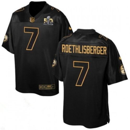 6861b6f01ce24_1 Steelers #7 Ben Roethlisberger Black Men's Stitched NFL Elite Pro Line Gold Collection Jersey
