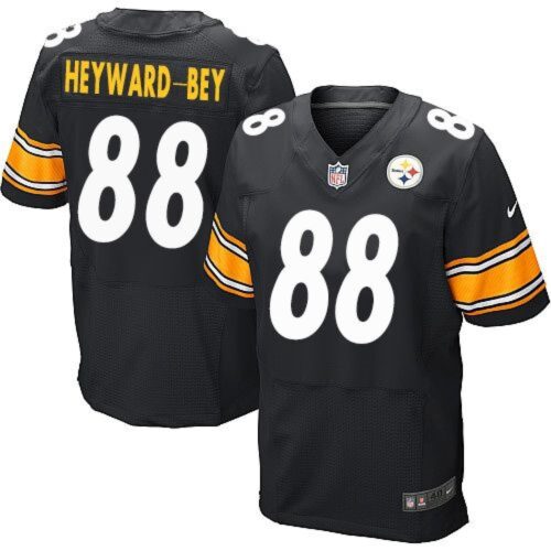 6861b702dbbf8_1 Steelers #88 Darrius Heyward-Bey Black Team Color Men's Stitched NFL Elite Jersey