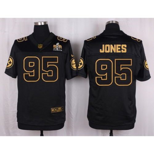 6861b71c5c566_1 Steelers #95 Jarvis Jones Black Men's Stitched NFL Elite Pro Line Gold Collection Jersey