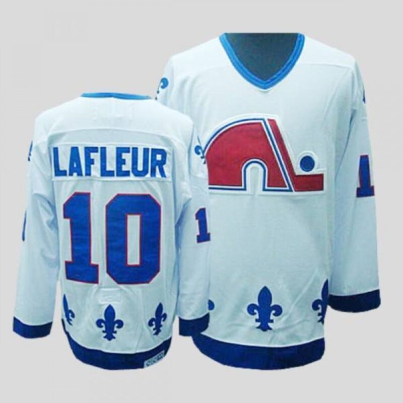 6861b74e8288a_1 Nordiques #10 Guy Lafleur Stitched CCM Throwback White NHL Jersey