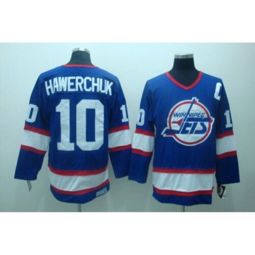 6861b7519a959_1 Jets #10 Dale Hawerchuk Stitched Blue CCM Throwback NHL Jersey