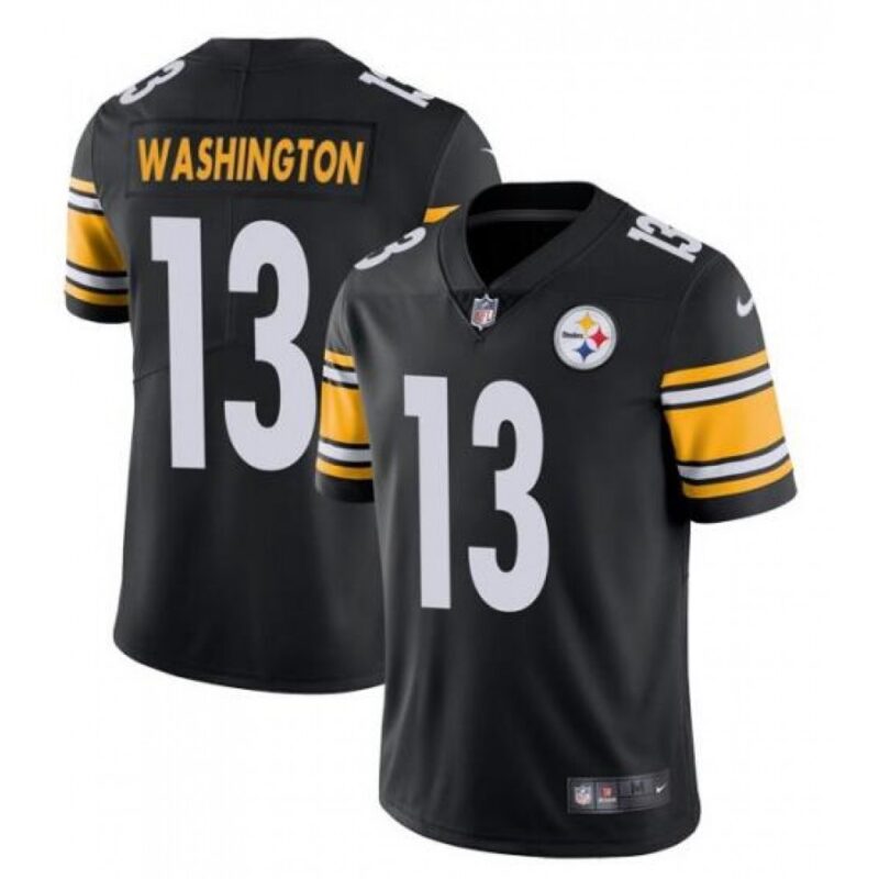 6861b76af0dc2_1 Men's Pittsburgh Steelers #13 James Washington Black 2019 Vapor Untouchable Limited Stitched NFL Jersey