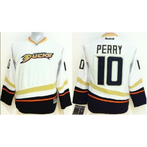 6861b77b7324a_1 Ducks #10 Corey Perry White Youth Stitched NHL Jersey