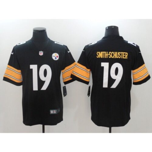 6861b7bf87d52_1 Men's Pittsburgh Steelers #19 JuJu Smith-Schuster Black Vapor Untouchable Limited Stitched NFL Jersey