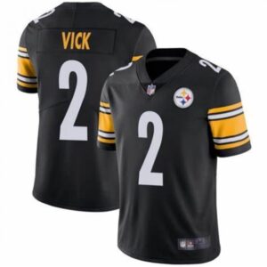 6861b7e402810_1 Men's Pittsburgh Steelers #2 Michael Vick Black Vapor Untouchable Limited Stitched Jersey