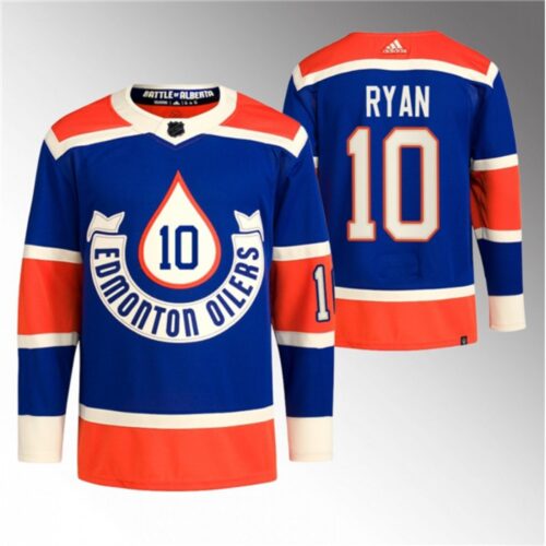 6861b7fa96875_1 Men's Edmonton Oilers #10 Derek Ryan 2023 Royal Heritage Classic Primegreen Stitched Jersey
